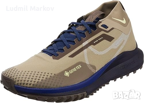 Маратонки 2024 Nike Pegasus Trail4- GORETEX,React Soles- почти нови, цвят Khaki Citron Tint, 120 лв., снимка 14 - Маратонки - 52733385