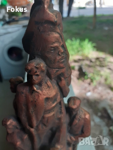 Стара руска - съветска статуетка Ленин и др., снимка 2 - Антикварни и старинни предмети - 53478397