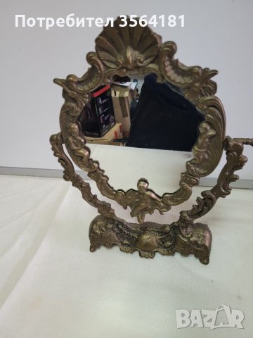 Бароково настолно огледало , снимка 7 - Огледала - 40827099