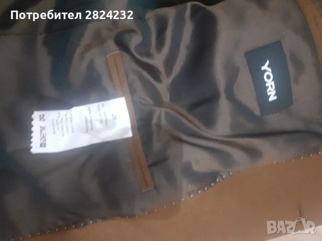 Mъжко сако кашмирено на YORN, снимка 3 - Сака - 53806953