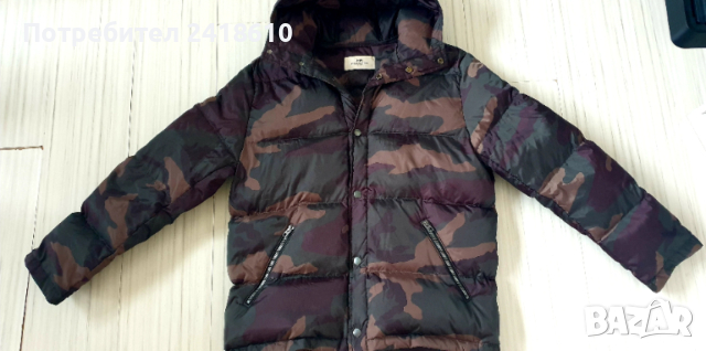 COACH Camo Womens Down Jacket Size L  ОРИГИНАЛ! Дамско Зимно пухено Яке!