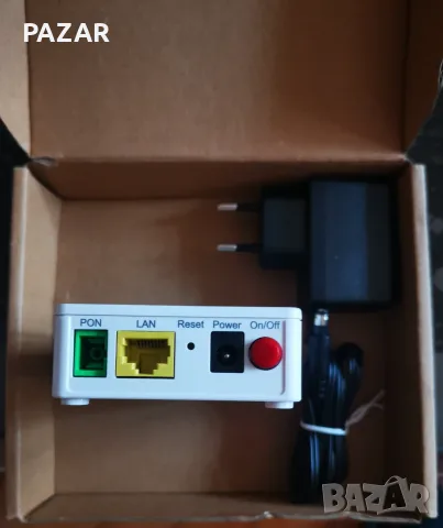 ZTE - ZXHN F601 GPON оптичен мрежов терминал (ONT), снимка 2 - Мрежови адаптери - 56045741