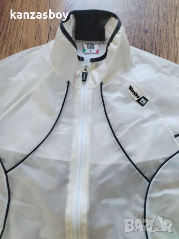 sms santini men cycling jacket waterproof windproof - ултралека вело-мембрана Л умалена, снимка 3 - Спортни дрехи, екипи - 51737030