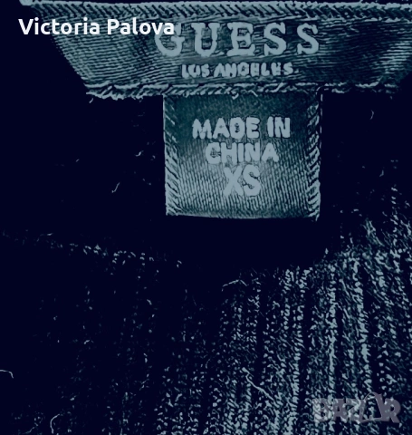 GUESS атрактивна рокля с изрязано рамо и дълги ръкави, снимка 6 - Рокли - 53629928