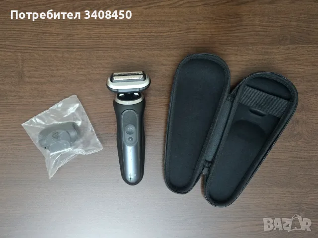 Електрическа самобръсначка Braun Series 7 (с калъф и аксесоар) 