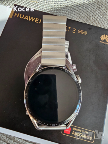 Huawei watch GT 3 като нов, снимка 1 - Смарт гривни - 44684619