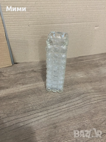 Вази и комплект ваза  и  пепелник - кристални, стъклени и рисувани., снимка 2 - Вази - 22459949