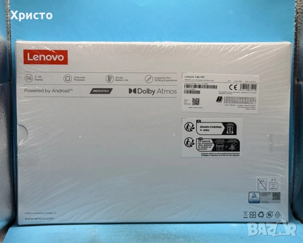НОВ!!! Таблет Lenovo Tab M11, Octa-Core, 11" (1920x1200) IPS, 4GB RAM, 128GB, Wifi, Luna Gray, снимка 3 - Таблети - 51723561