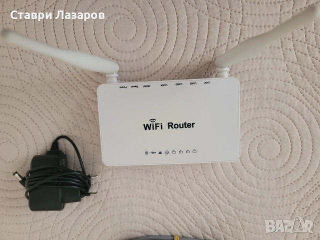 Wi-Fi рутер Smartcom работещ с всички интернет доставчици, снимка 4 - Рутери - 51710538