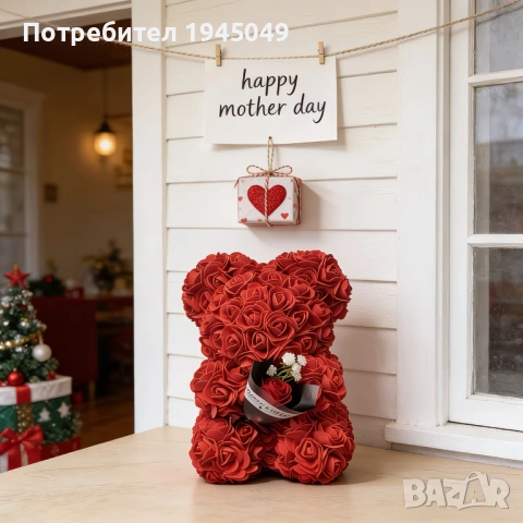 Мече от цветя - рози