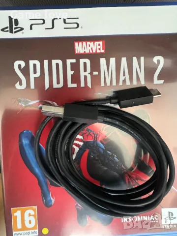 Оригинален кабел за ps5 PlayStation 5, снимка 2 - Аксесоари - 47861782