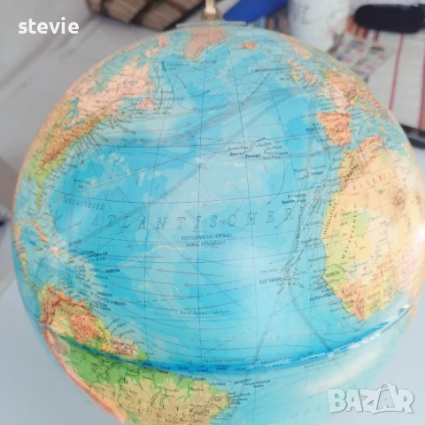 Светещ глобус, снимка 3 - Детски нощни лампи - 50783069