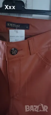 Панталон -кожен, снимка 3 - Панталони - 48940812