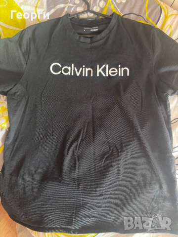 Мъжка тениска Calvin Klein, снимка 2 - Тениски - 52788071