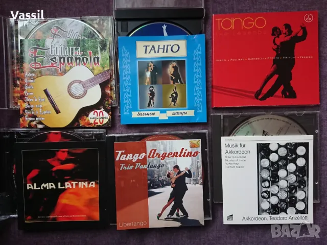 Tango Flamenco - аржентинско ТАНГО и фламенко - шест пордбрани албума 6 CD