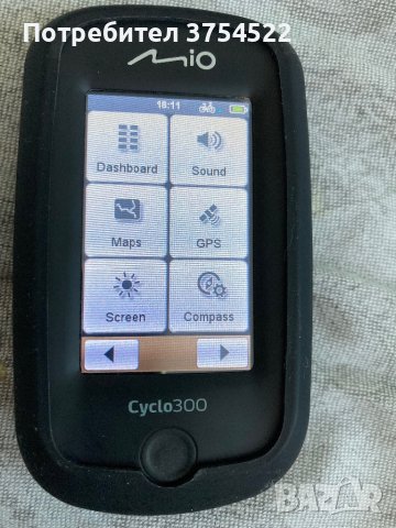 MIO GPS Cyclo 300 Навигация за колело, снимка 13 - Аксесоари за велосипеди - 41975772