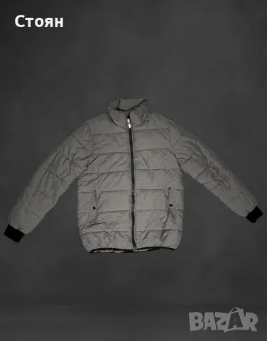 H&M Мъжко ватирано яке с яка размер S (170/88)