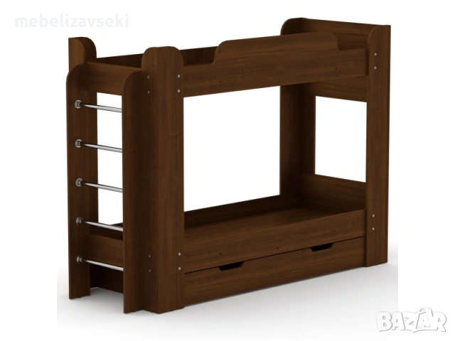 Ново! Двуетажно легло Компанит Твикс + 2 матрака, снимка 4 - Спални и легла - 53807623