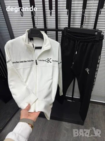 Най-висок клас черен мъжки екип Calvin Klein 