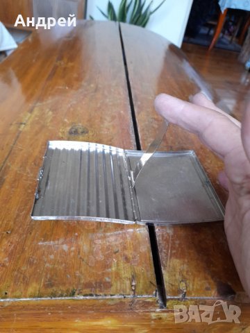 Стара табакера за цигари #10, снимка 7 - Антикварни и старинни предмети - 41967460