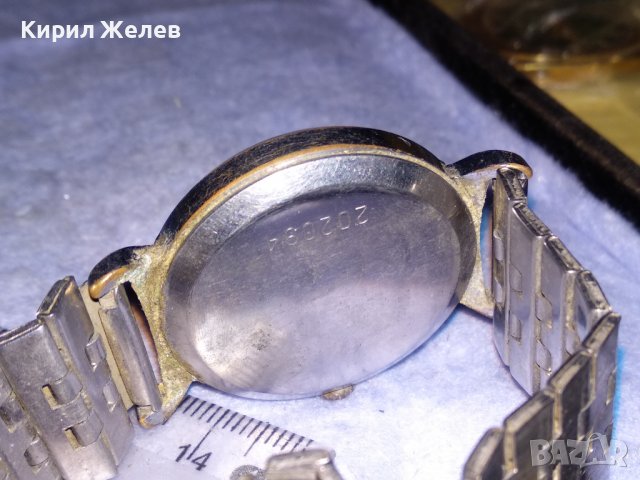 ПОБЕДА СДЕЛАНО в СССР Стар РУСКИ МЪЖКИ МЕХАНИЧЕН ЧАСОВНИК НЕРЪЖДАЕМА СТОМАНА ВЕРИЖКА РАБОТЕЩ 35304, снимка 12 - Антикварни и старинни предмети - 39887804