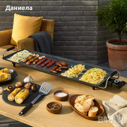 Електрическа скара Royalty Line RL-TP18210 / RL-TP18211, 1800W, снимка 2 - Скари - 51679418