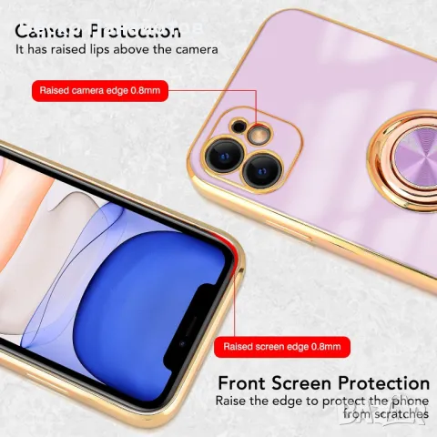 Калъф Newseego, съвместим с iPhone 11, снимка 6 - Калъфи, кейсове - 49465908