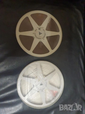 Магнетофонни алуминиеви ролки Ferrograph 18см. Една ролка е с лента. Без кутии. В много добро състоя