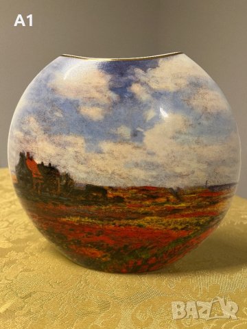 Ваза Goebel Claude Monet, снимка 2 - Вази - 42696143