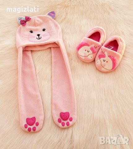 Шапка шал 2в1 размер 6-12 месеца , снимка 4 - Други - 34806332