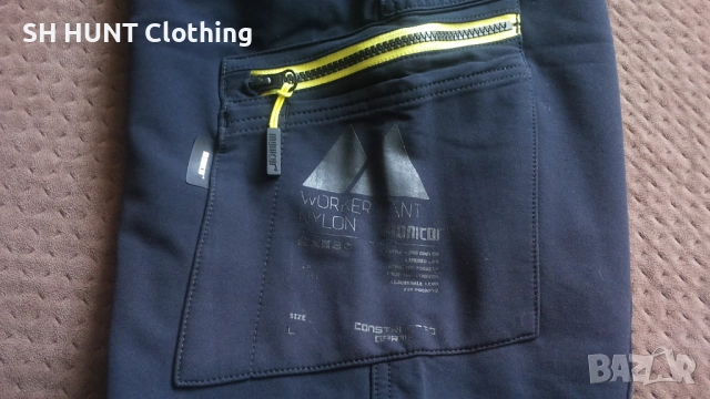 MONITOR WORKER 4 WAY STRETCH PANTS размер L изцяло еластичен работен панталон W4-400, снимка 8 - Панталони - 52026124