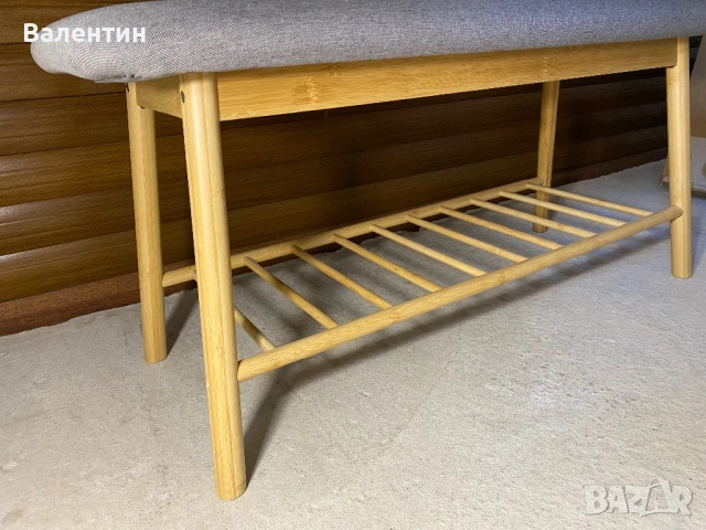 Пейка с място за обувки COSTWAY, снимка 5 - Дивани и мека мебел - 53719985