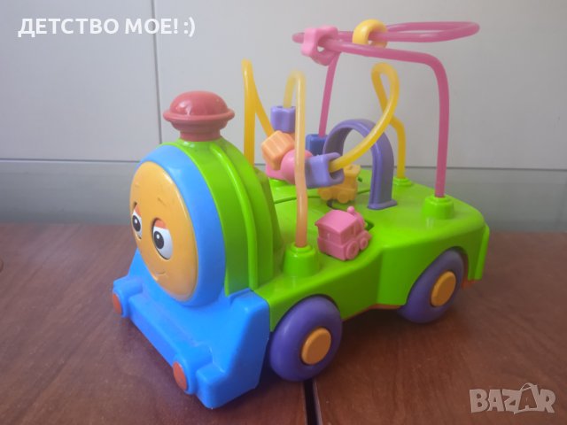 Голямо бебешко влакче развиващо двигателните умения и мисленето, снимка 5 - Образователни игри - 42019798