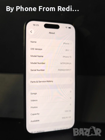 BPFR* Продава iPhone 15 /128GB/100 % battery health, снимка 9 - Apple iPhone - 53155315