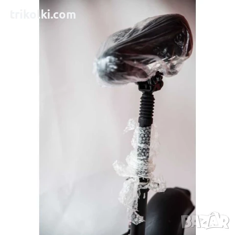 Мощна електрическа тротинетка с амортисьори, километрaж.ж, снимка 5 - Велосипеди - 51027464