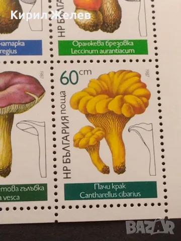Пощенски марки чиста комплектна серия ГЪБИ поща НРБЪЛГАРИЯ за КОЛЕКЦИОНЕРИ 46564, снимка 7 - Филателия - 47322496
