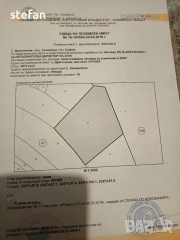 Продавам имот в село Драготинци , снимка 2 - Парцели - 41880660