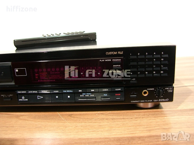 CD плеър  Sony cdp-228 esd , снимка 5 - Ресийвъри, усилватели, смесителни пултове - 52944261