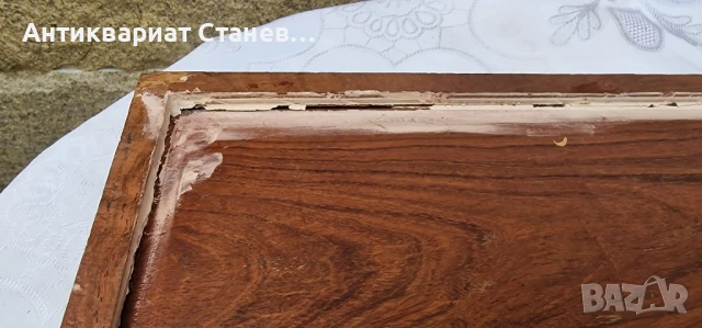 Колекция от  дървени подноса, изработени в Индия, снимка 14 - Антикварни и старинни предмети - 50752152