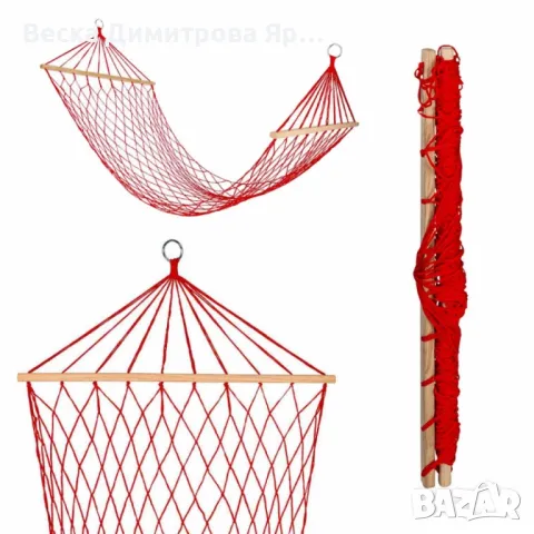 Хамак мрежест Muhler, снимка 3 - Градински мебели, декорация  - 50276042