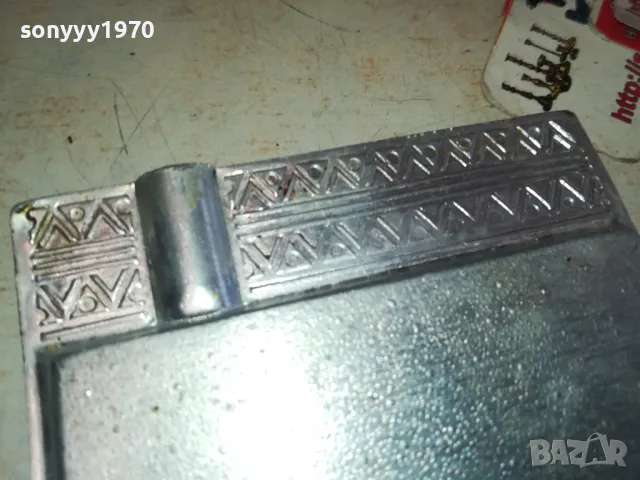 СТАР АЛУМИНИЕВ ПЕПЕЛНИК 1901251407, снимка 16 - Антикварни и старинни предмети - 48739218