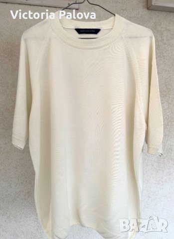 Красива блуза екрю FASHION EXTRA , снимка 7 - Блузи с дълъг ръкав и пуловери - 42532749