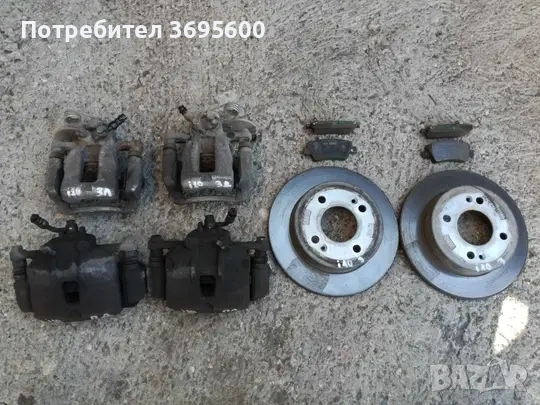 Hyundai i10 Хюндай и10 спирачни апарати дискове накладки