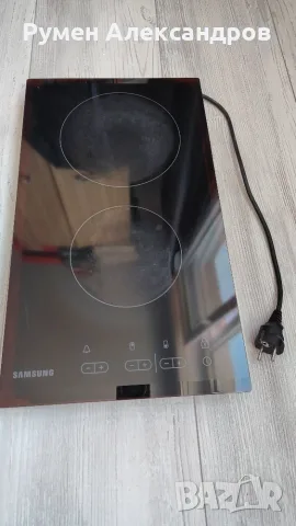 Керамичен индукционен плот с два котлона SAMSUNG C21RJAN 3250W, снимка 2 - Котлони - 56096128