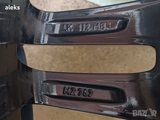 Джанти за Мерцедес 17цола нови ЕТ47 ,/7.5j , снимка 5 - Гуми и джанти - 53152682