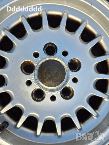Ретро Оригинални Алуминиеви джанти за BMW 5серия E12 и Е22 -6J X 14 H2, снимка 3 - Гуми и джанти - 52234780