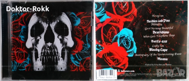 Deftones & Disturbed - оригинални запечатани дискове, снимка 3 - CD дискове - 52950896