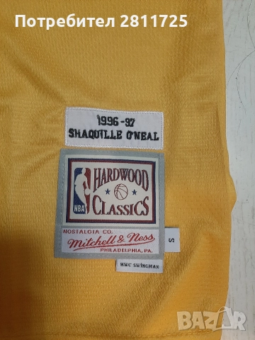 Потник Шакил О' Нийл - Лейкърс ретро легенди , снимка 3 - Баскетбол - 52775275