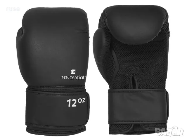 НОВИ! Боксови ръкавици 12oz черни