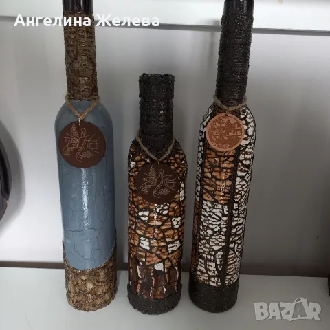 Декорация на бутилки!, снимка 3 - Подаръци за жени - 56221081
